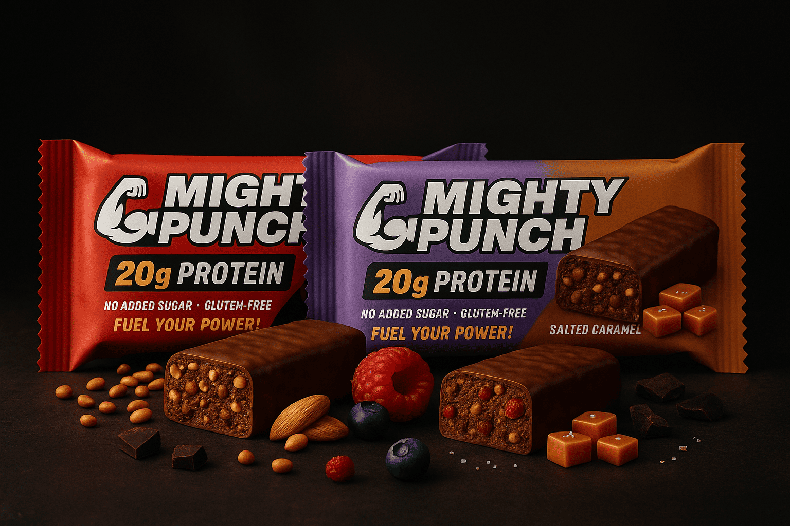 Mighty Punch Protein Bars